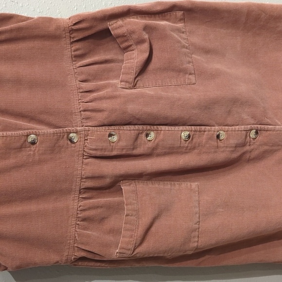 Two-Twenty Collection Vintage Corduroy Button Jumper Dress Sleeveless SML y2k - Picture 3 of 11